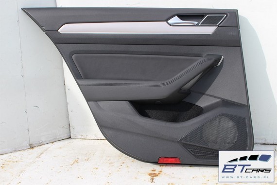 VW PASSAT B8 SEDAN FOTELE KOMPLET FOTELI siedzeń siedzenia fotel tapicerka skóra alcantara kolor czarny 3G 3G5