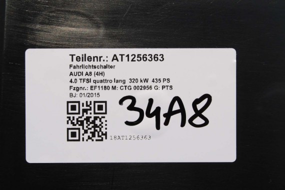 AUDI A8 SCHOWEK KONSOLI KIEROWCY 4H1857005A 4H1 857 005 A 38M Kolor 38M czarny 4H1857005A 4H1857005D 4H1857005A 4H1857005D 4H D4