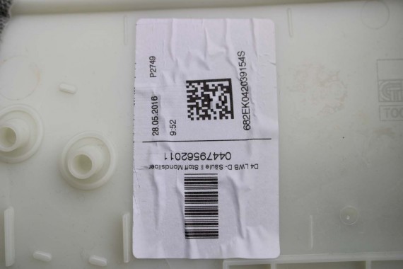 AUDI A8 SŁUPEK D TAPICERKA LISTWA 4H4867289 4H4867290 D4 poszycie EP1 srebrny 4H4867289D 4H4867290D 4H4867289H 4H4867290H LONG