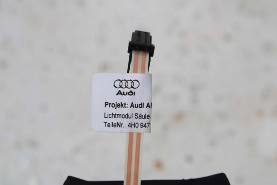 AUDI A8 LISTWA PROGOWA 4H1867271F 4H1867272F WEWNĘTRZNA SŁUPEK A dolny podświetlana 4H1867271M 4H1867272M 4H1867271C 4H1867272C
