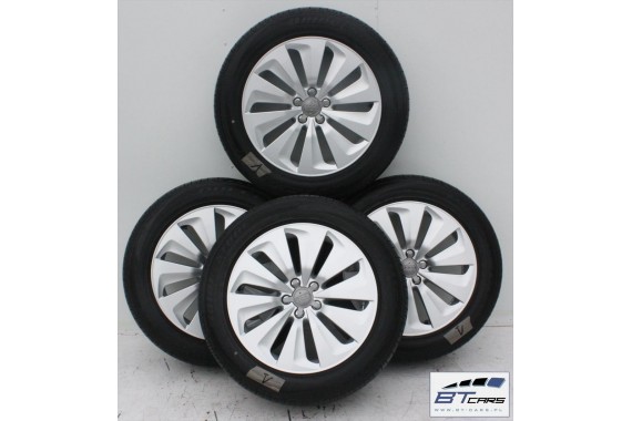 AUDI Q5 FELGI 19 cali 8R0601025AB KOŁA + OPONY felga LATO 8.0J*19H2 ET39  opona BRIDGESTONE DUELER H/P SPORT 235/55/19 101W 8R