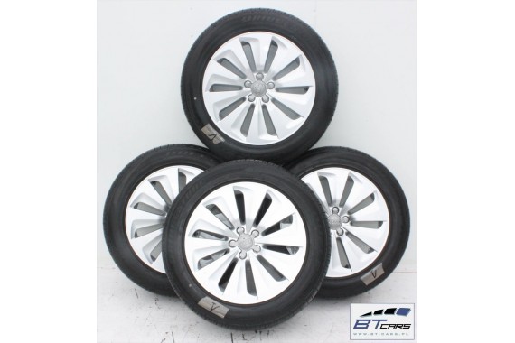 AUDI Q5 FELGI 19 cali 8R0601025AB KOŁA + OPONY felga LATO 8.0J*19H2 ET39  opona BRIDGESTONE DUELER H/P SPORT 235/55/19 101W 8R