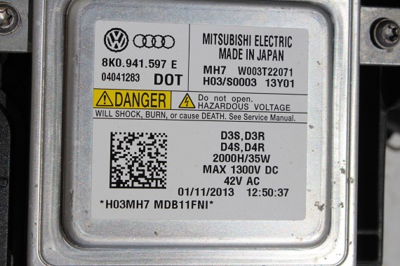 VW SPORTSVAN LAMPA PRZEDNIA PRZÓD LAMPY 517941033A 517941034A 517941043A 517941044A 517941043B 517941044B 4G0907697G 8K0941597E