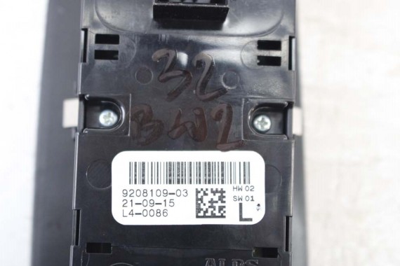 BMW 2 F45 PRZYCISKI SZYB przycisk 9208109 9208107 drzwi lusterek panel PRZEŁĄCZNIK 61319208109 613192081097 9208109 9208107
