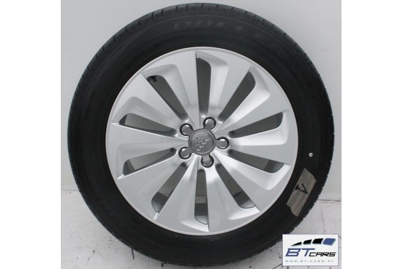 AUDI Q5 FELGI 19 cali 8R0601025AB KOŁA + OPONY felga LATO 8.0J*19H2 ET39  opona BRIDGESTONE DUELER H/P SPORT 235/55/19 101W 8R