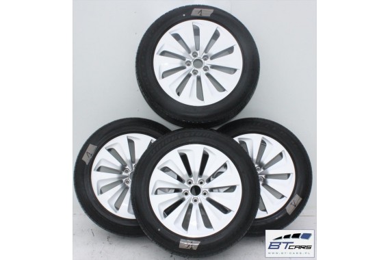 AUDI Q5 FELGI 19 cali 8R0601025AB KOŁA + OPONY felga LATO 8.0J*19H2 ET39  opona BRIDGESTONE DUELER H/P SPORT 235/55/19 101W 8R