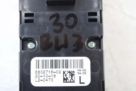 BMW 3 G20 PRZYCISKI SZYB przycisk 6832716 61316832716 drzwi lusterek panel 9327047 9327031 61319327031 6832716 9327031 9327047