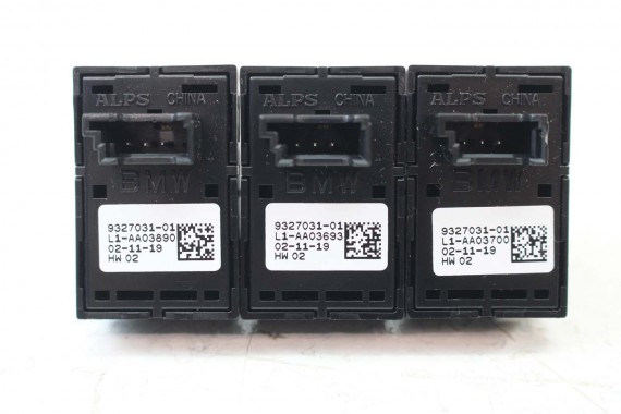 BMW 3 G20 PRZYCISKI SZYB przycisk 6832716 61316832716 drzwi lusterek panel 9327047 9327031 61319327031 6832716 9327031 9327047