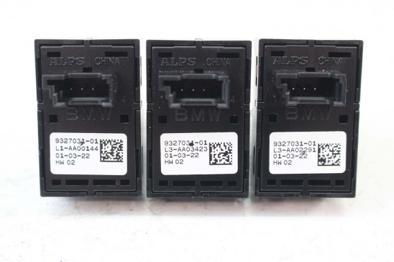 BMW X6 G06 PRZYCISKI SZYB przycisk 5A5AAA3 9327029 9327031 61315A5AAA3 61319327029 61319327031 drzwi lusterek panel PRZEŁĄCZNIK