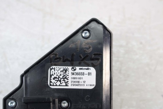BMW X5 G05 PRZYCISKI przycisk 9436035 61319436035 panel PRZEŁĄCZNIK pamięci 9436035 61319436033 9484677 9484675 9867141 9436033