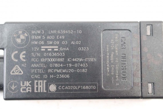 MINI F57 MODUŁ ANTENA 5A0DE49 65755A0DE49 Sterownik DWA-Alarm System 5A0DE49 5A0DE49 65755A0DE49 5A0DE49 5A0DE49 5A0DE49 BMW