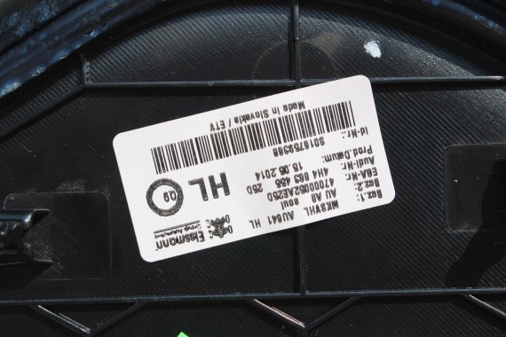 AUDI A8 LONG TUNEL ŚRODKOWY PODŁOKIETNIK TYŁ 4H 4H4861832B 4H4862841 4H1863240 4H0861831 4H4862851 4H4863492 4H4864298 4H4864205