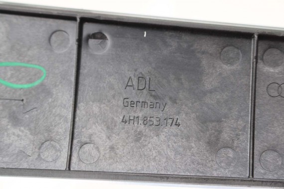 AUDI A8 LISTWY OZDOBNE KONSOLI 4H1853173 4H1853174 4H1853173B 4H1853174B 4H1853173D 4H1853174D 4H1853173E 4H1853174E 4H1853173F