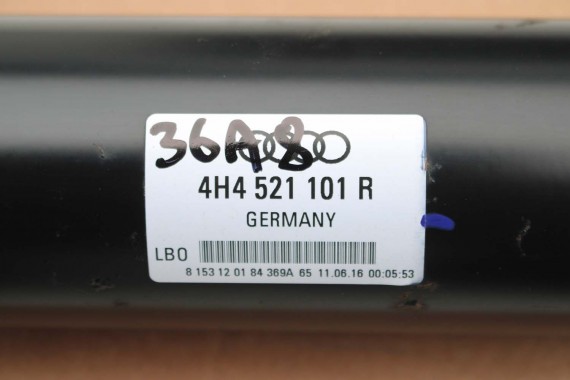 AUDI A8 WAŁ KARDANA 4H4521101R 4H4521101H 4H4521101D LIFT LONG 4H4521101F 4H4521101B 4H4521101R 4H4521101R 4H4521101R 4H4521101R