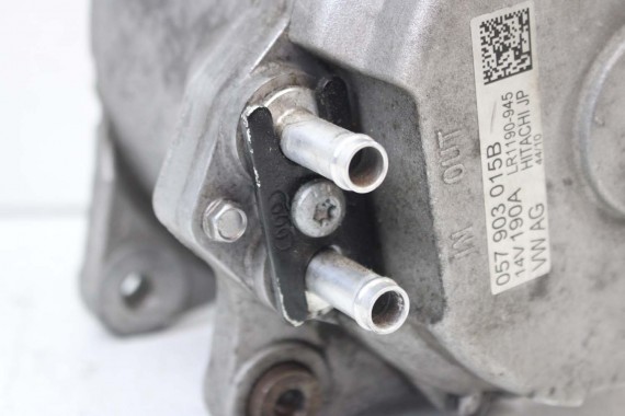 VW TOUAREG AUDI A8 Q7 ALTERNATOR 057903015B 057903015D 057903015DX 057 903 015 B D DX CHŁODZONY WODĄ 4.2 TDi diesel HITACHI