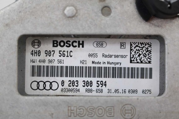 AUDI A8 SENSOR RADAR ACC 4H0907541C 4H0907541 4H0907561C 4H0907561 DISTRONIC 4H0907541C 4H0907561C 4H D4 4H0907541C 4H0907561 FL