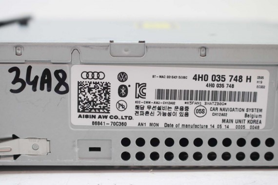 AUDI A8 LIFT CZYTNIK DVD MMI 3G 4H0035748H 4H0035748H 4H0035748 4H0035748 4H0035748H 4H0035748 4H0035748H 4H0035748 4H0035748 4H