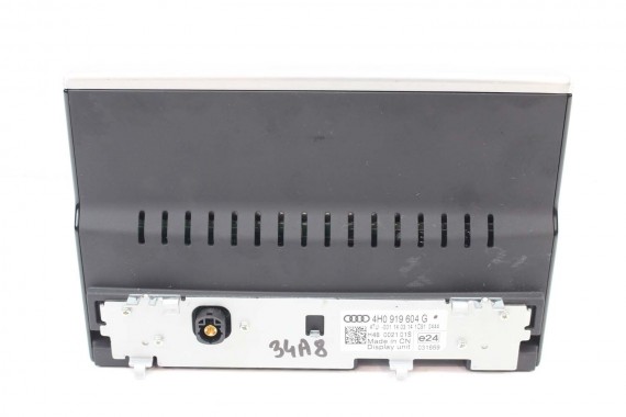 AUDI A8 MONITOR 8'' WYSWIETLACZ LCD 8 CALI 4H0919604H 4H0919604C 4H0919604D 4H0919604B 4H0919604G 4H0919604F 4H0919604 4H0919604