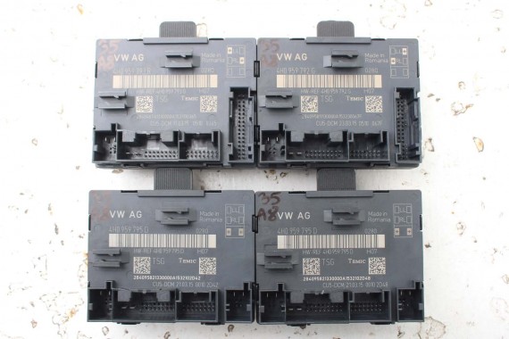 AUDI A8 4H D4 DOCIĄGANIE DRZWI DOCIĄGI DOMYKANIE 4H1837016E 4H1837015E 4H0839016C 4H0839015C 4H0959795D 4H0959793G 4H0959792G