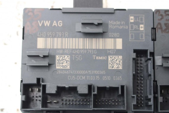 AUDI A8 4H D4 DOCIĄGANIE DRZWI DOCIĄGI DOMYKANIE 4H1837016E 4H1837015E 4H0839016C 4H0839015C 4H0959795D 4H0959793G 4H0959792G