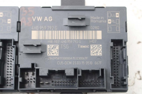 AUDI A8 4H D4 DOCIĄGANIE DRZWI DOCIĄGI DOMYKANIE 4H1837016E 4H1837015E 4H0839016C 4H0839015C 4H0959795D 4H0959793G 4H0959792G