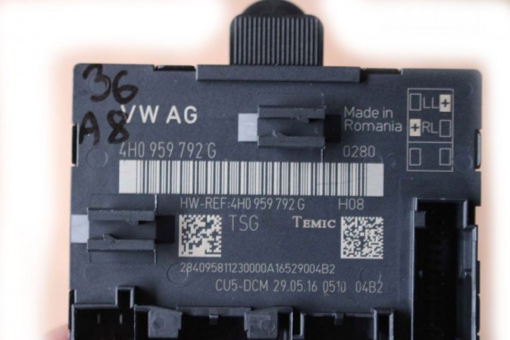 AUDI A8 4H D4 DOCIĄGANIE DRZWI DOCIĄGI DOMYKANIE 4H1837016E 4H1837015E 4H0839016C 4H0839015C 4H0959795D 4H0959793G 4H0959792G