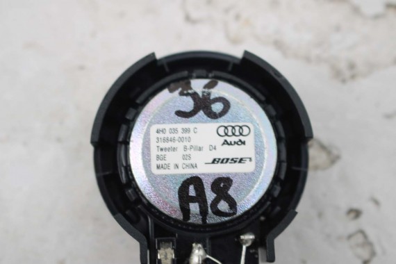 AUDI A8 GŁOŚNIKI NAGŁOŚNIENIE BOSE 4H0035411A 4H1035401 4H1035402 4H0035297 4H1035481A 4H0035402 4H0035397 4H0035399B 4H0035399C