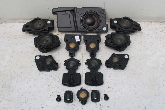 AUDI A8 GŁOŚNIKI GŁOŚNIK + WZMACNIACZ 4H0035466 4H0035465B 4H0035465 BANG & OLUFSEN 4H0035361A 4H4035307 4H0035621A 4H1035825