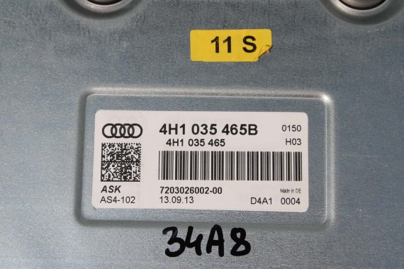 AUDI A8 GŁOŚNIKI GŁOŚNIK + WZMACNIACZ 4H0035466 4H0035465B 4H0035465 BANG & OLUFSEN 4H0035361A 4H4035307 4H0035621A 4H1035825