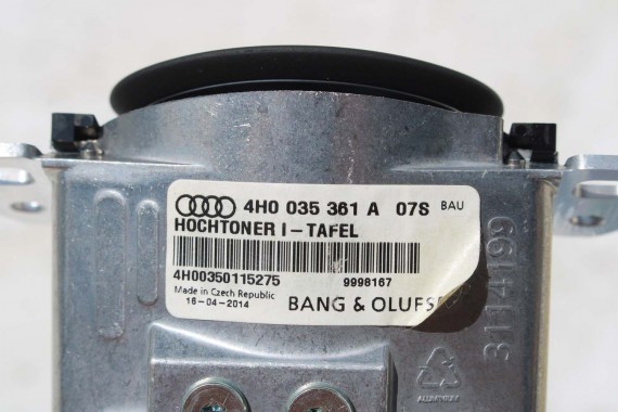 AUDI A8 GŁOŚNIKI GŁOŚNIK + WZMACNIACZ 4H0035466 4H0035465B 4H0035465 BANG & OLUFSEN 4H0035361A 4H4035307 4H0035621A 4H1035825