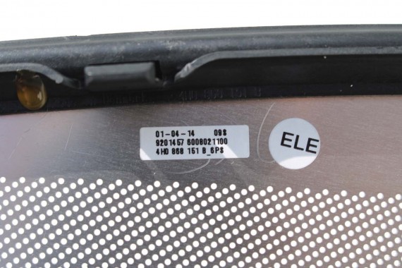 AUDI A8 ZAŚLEPKI GŁOŚNIKÓWBANG & OLUFSEN 4H0868151B 4H0868451B 4H0868452B 4H0868147B 4H0868148B 4H4868959B 4H0863487B 4H0863488B