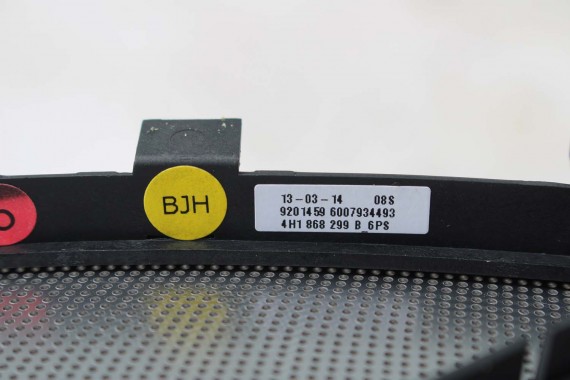 AUDI A8 ZAŚLEPKI GŁOŚNIKÓWBANG & OLUFSEN 4H0868151B 4H0868451B 4H0868452B 4H0868147B 4H0868148B 4H4868959B 4H0863487B 4H0863488B