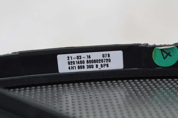 AUDI A8 ZAŚLEPKI GŁOŚNIKÓWBANG & OLUFSEN 4H0868151B 4H0868451B 4H0868452B 4H0868147B 4H0868148B 4H4868959B 4H0863487B 4H0863488B