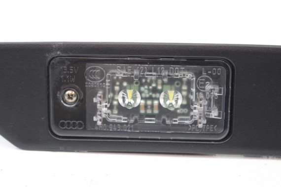 AUDI A8 4H LISTWA RĄCZKA KLAPY BAGAŻNIKA 4H0827574B 4H0 827 574 B SWITCH oświetleniem tylnej tablicy LED D4 4H0943021 4H0943022