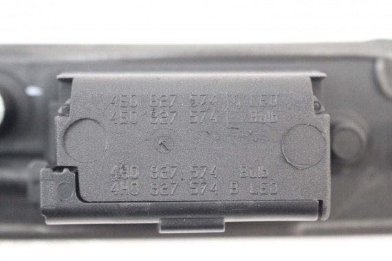 AUDI A8 4H LISTWA RĄCZKA KLAPY BAGAŻNIKA 4H0827574B 4H0 827 574 B SWITCH oświetleniem tylnej tablicy LED D4 4H0943021 4H0943022