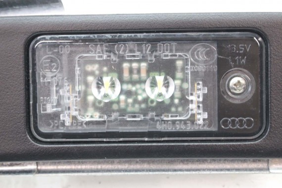 AUDI A8 4H LISTWA RĄCZKA KLAPY BAGAŻNIKA 4H0827574B 4H0 827 574 B SWITCH oświetleniem tylnej tablicy LED D4 4H0943021 4H0943022