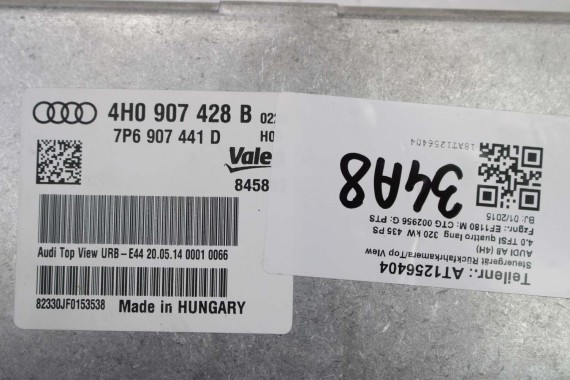 AUDI A8 STEROWNIK MODUŁ KAMERY 4H0907428B 7P6907441D 4*360 4H0907428 4H0907428A 4H0907428B 7P6907441 4H0907428 7P6907441 VW