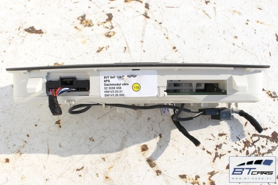 AUDI TT CABRIO LAMPKA PODSUFITKI 8V7947135B Kolor 6PS czarny soul 8V7 947 135 B 8S led oświetlenie kabiny 8V7947135B 8S7