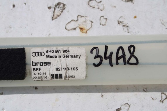 AUDI A8 LONG ROLETA ELEKTRYCZNA DRZWI 4H 4H4861333 4H4861334 4H4861333 D4 QBC 4H4861333 4H4861334 4H0861963 4H0861964 4H4861333