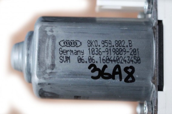 VW AUDI SKODA SILNICZEK SZYBY 8K0959801A 8K0959802A 8T0959801B 8T0959802B 8K0959801B 8K0959802B 8K0959811A 8K0959812A 8K0959801
