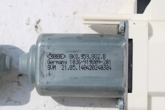 VW AUDI SKODA SILNICZEK SZYBY 8K0959801A 8K0959802A 8T0959801B 8T0959802B 8K0959801B 8K0959802B 8K0959811A 8K0959812A 8K0959801