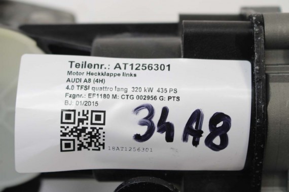 AUDI A8 SIŁOWNIK KLAPY ELEKTRYCZNEJ BAGŻNIKA 4H0827851D 4H0827851A tył tylnej bagażnika 4H D4 4H0 827 851 D 4H0827851D 4H0827851