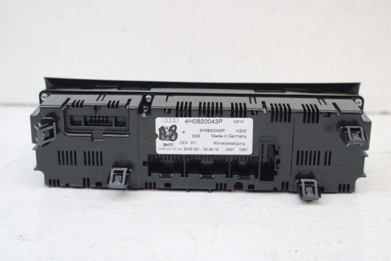 AUDI A8 PANEL KLIMY KLIMATYZACJI 4H0820043P 4H0 820 043 P moduł sterownik nawiewu klimy 4H0820043P 4H0820043P 4H0820043P 4H D4