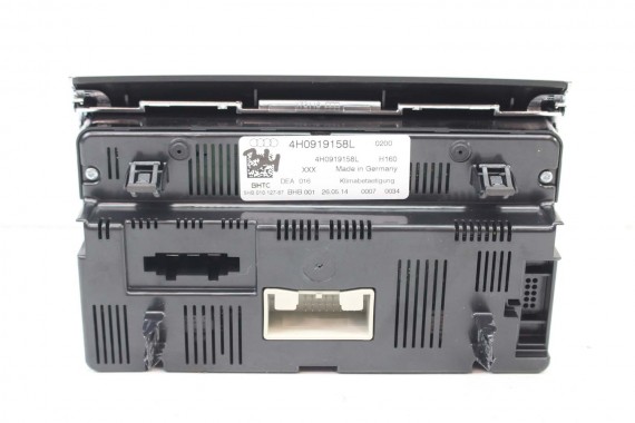 AUDI A8 PANEL KLIMATYZACJI TYLNY TYŁ 4H0919158L 4H0919158E moduł sterownik nawiewu klimy 4H0 919 158 L 4H0919158L 4H0919158E d4
