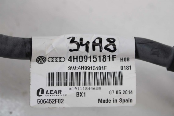AUDI A8 PRZEWÓD KLEMOWY KLEMA 4H0915181F 4H0915181 masowy 4H0 915 181 AKUMULATORA 4H d4 4H0915181 4H0915181F 4H0915181 4H0915181