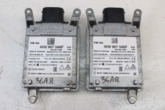 AUDI A8 MODUŁ 4H0907566F 4H0907568F STEROWNIK ASYSTENTA ZMIANY PASA RUCHU 4H0 907 566 F side assist 4H D4 4H0907566F 4H0907568F