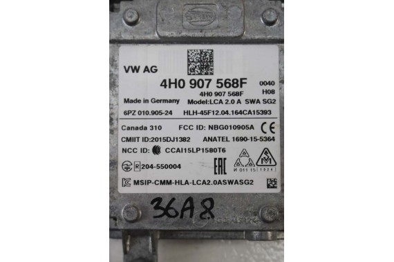 AUDI A8 MODUŁ 4H0907566F 4H0907568F STEROWNIK ASYSTENTA ZMIANY PASA RUCHU 4H0 907 566 F side assist 4H D4 4H0907566F 4H0907568F