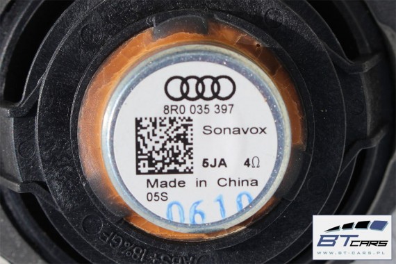 AUDI A4 A5 GŁOŚNIKI 8R0035415A 8R0035411 8R0035399 8R0035397 8T8035382 KOMPLET GŁOŚNIKÓW NAGŁOŚNIENIE TUBA ZESTAW 8K 8T