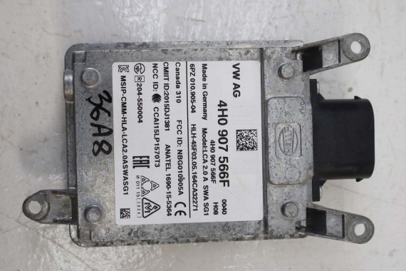 AUDI A8 MODUŁ 4H0907566F 4H0907568F STEROWNIK ASYSTENTA ZMIANY PASA RUCHU 4H0 907 566 F side assist 4H D4 4H0907566F 4H0907568F