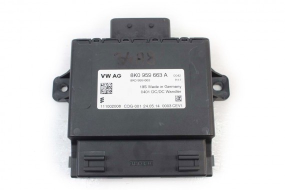 AUDI A8 STABILIZATOR NAPIĘCIA 8K0959663A 8K0 959 663 A sterownik moduł 8K0959663A 8K0959663A 8K0959663 8K0959663 VW PASSAT B7 CC